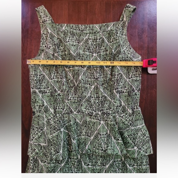 Nine West Green Patterned Skirt Set - Picture 6 of 8